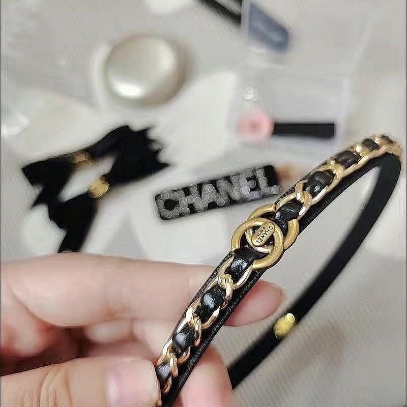 Chanel 香奈兒 經典毛呢髮束髮圈大腸圈 髮箍髮飾 美妝贈品vip漂亮禮 母親節 情人節 交換禮物 聖誕禮物 生日禮-細節圖7