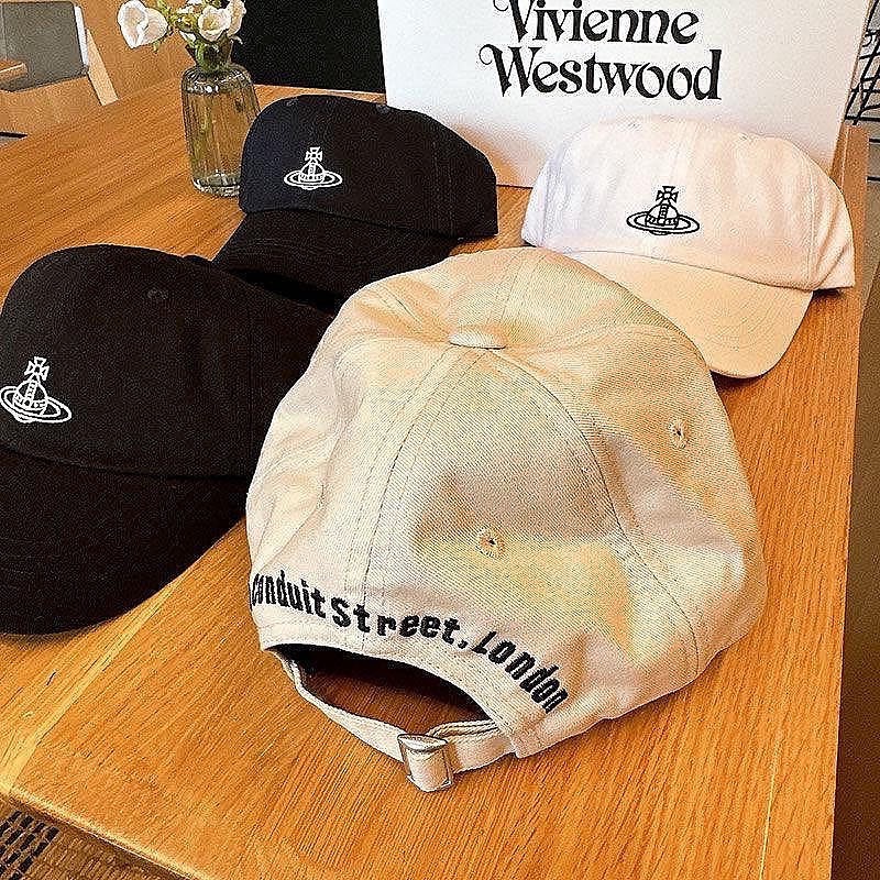 Viviennewestwood 土星棒球帽 漁夫帽 鴨舌帽 遮陽帽 老帽 盆帽 水洗軟頂 百搭好氣質專屬！4色都好看❤️-細節圖4