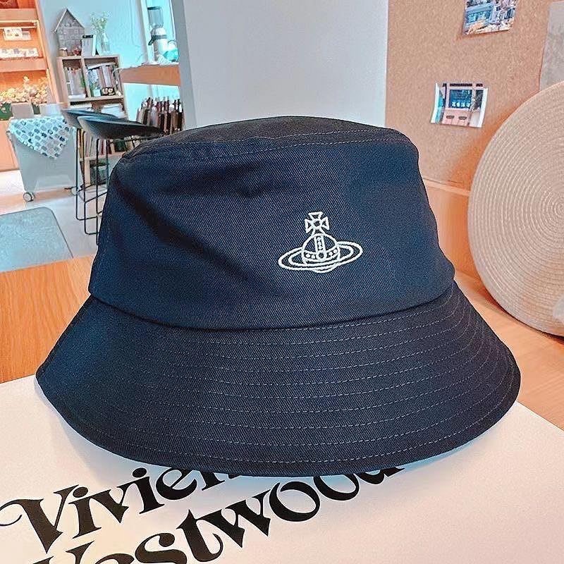 Viviennewestwood 簡約經典土星 漁夫帽 鴨舌帽 老帽 盆帽 棒球帽 遮陽擋風 舒服好戴 很修飾臉型 私留-細節圖3