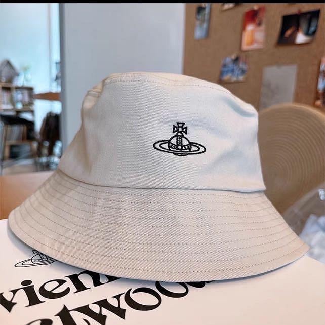 Viviennewestwood 簡約經典土星 漁夫帽 鴨舌帽 老帽 盆帽 棒球帽 遮陽擋風 舒服好戴 很修飾臉型 私留-細節圖4