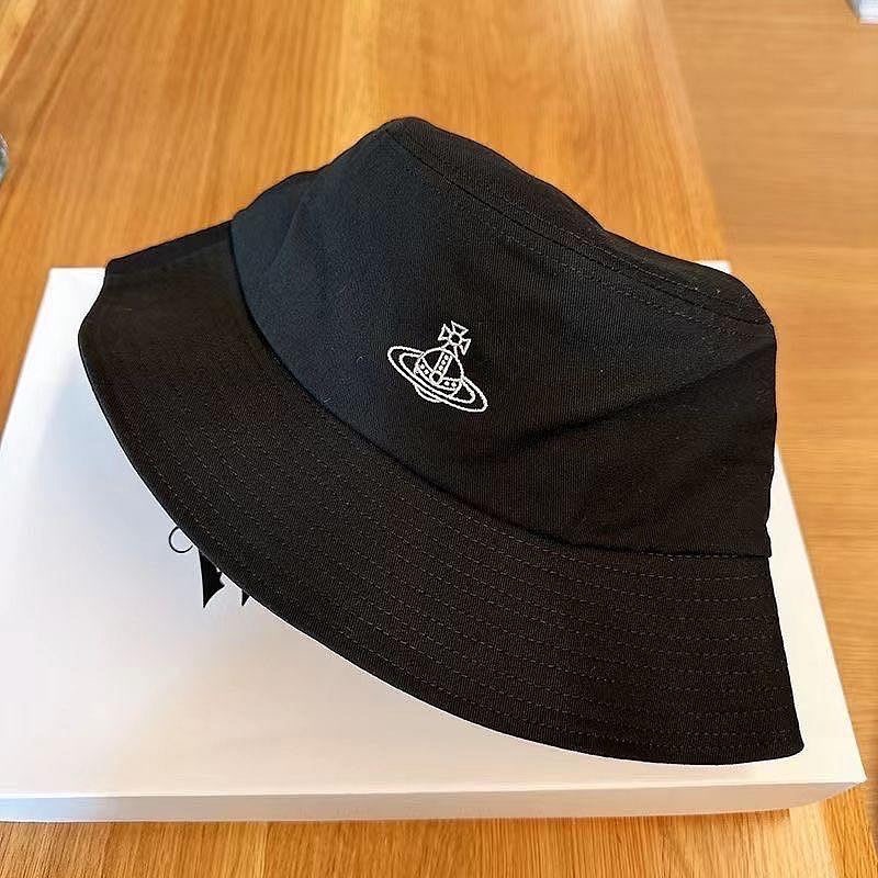 Viviennewestwood 簡約經典土星 漁夫帽 鴨舌帽 老帽 盆帽 棒球帽 遮陽擋風 舒服好戴 很修飾臉型 私留-細節圖5