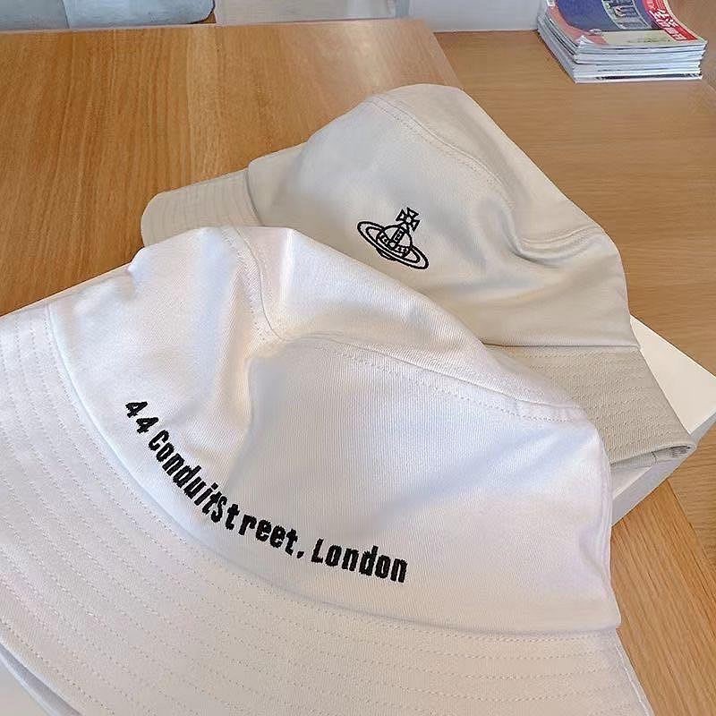 Viviennewestwood 簡約經典土星 漁夫帽 鴨舌帽 老帽 盆帽 棒球帽 遮陽擋風 舒服好戴 很修飾臉型 私留-細節圖7