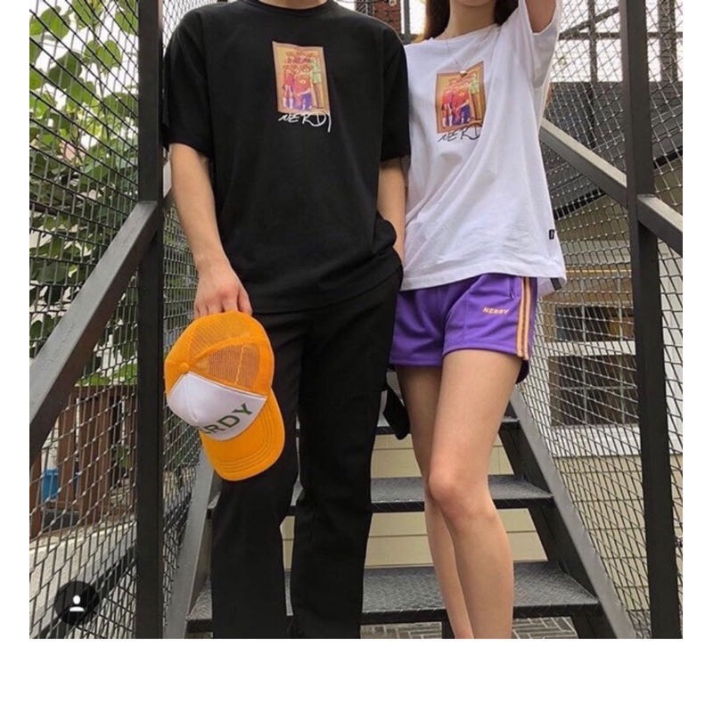 blackpink金智秀jisoo同款 NERDY T恤 上衣 可愛小熊們🐻顯瘦顯腿長 清新好氣質 純棉舒服舒適-細節圖8