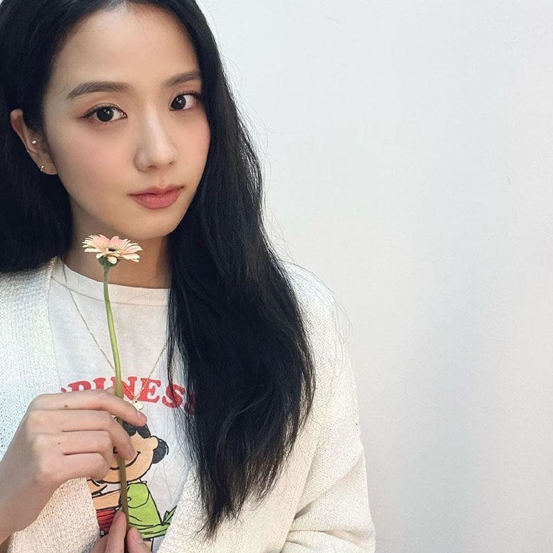 blackpink金智秀jisoo同款短袖t恤 學院好氣質 🤓可愛史努比 落肩上衣服 純棉舒服舒適-細節圖2