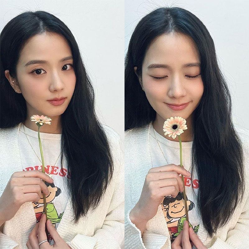 blackpink金智秀jisoo同款短袖t恤 學院好氣質 🤓可愛史努比 落肩上衣服 純棉舒服舒適-細節圖4