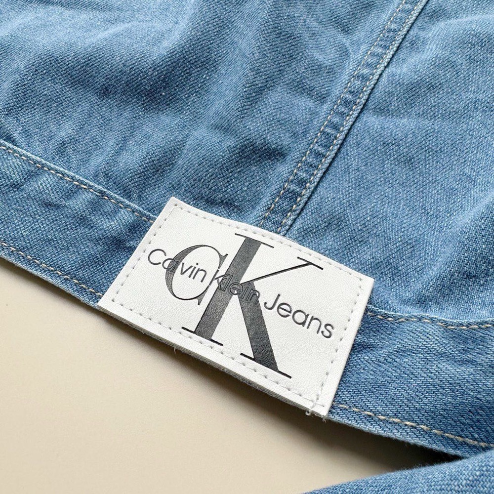 CK 牛仔褲 牛仔外套 jennie同款ck寬鬆牛仔褲 直筒褲 微寬管褲 復古百搭 舒適休閒時尚  褲子3600 外套4-細節圖6