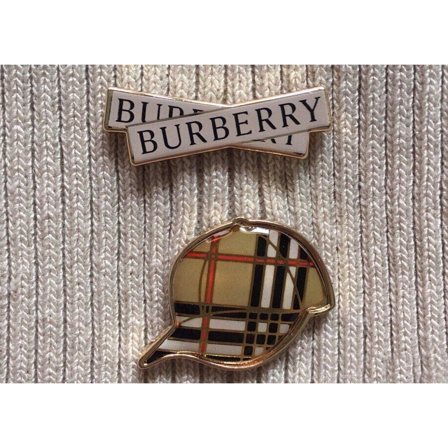 Burberry VIP漂亮禮 別針 胸針 母親節 情人節 送禮自用兩相宜❤️-細節圖5