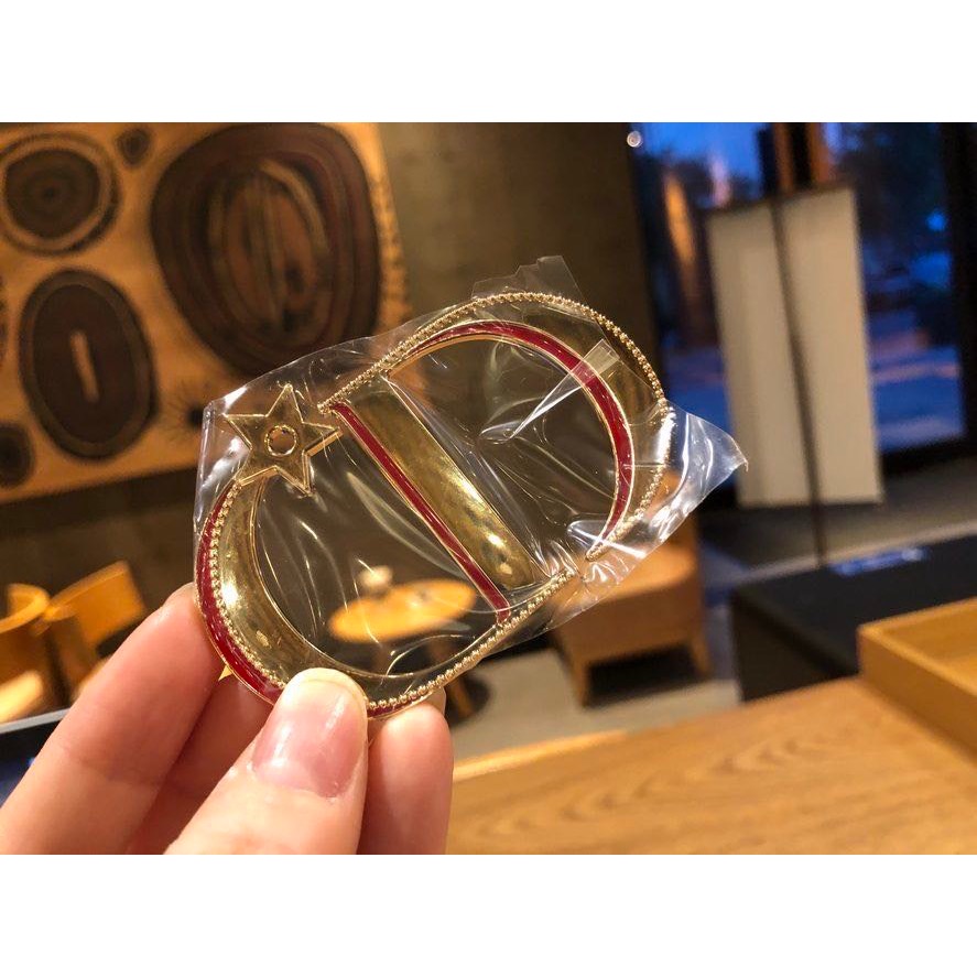 VIP 禮物 CD Dior 美妝禮品精美logo胸針-細節圖2