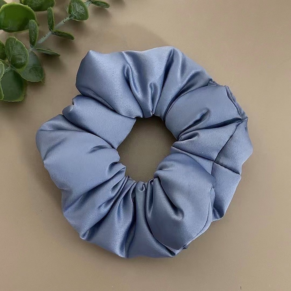 章小蕙同款枕頭髮圈 法式復古 真絲 大腸圈簡約大號 kitsch睡眠神器 髮圈 髮束 好氣質溫柔 愛自己這必須！-細節圖11