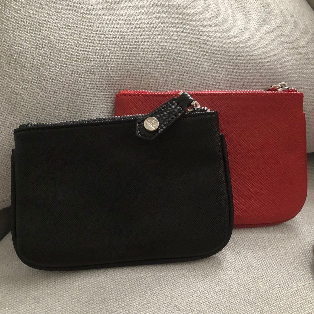 Vivienne Westwood 經典土星🪐招財星  零錢包 拉鏈零錢包 收納包男女通用 卡包 純色耐括十字紋👍-細節圖3