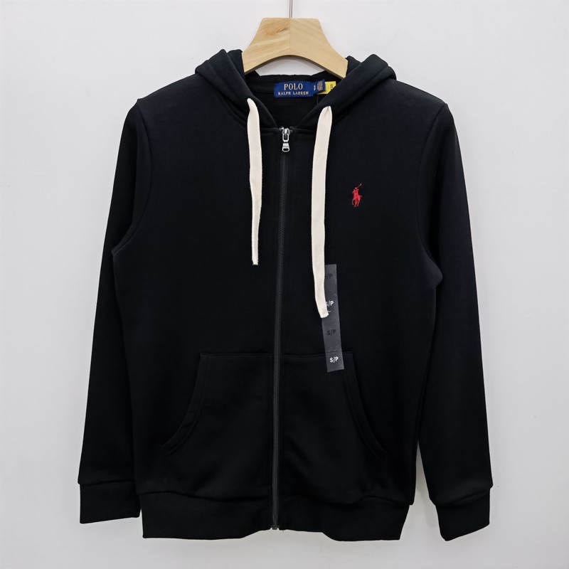 RL polo 男士連帽外套 小馬標 經典款加絨保暖！休閒外套 好氣質好實穿！-細節圖2