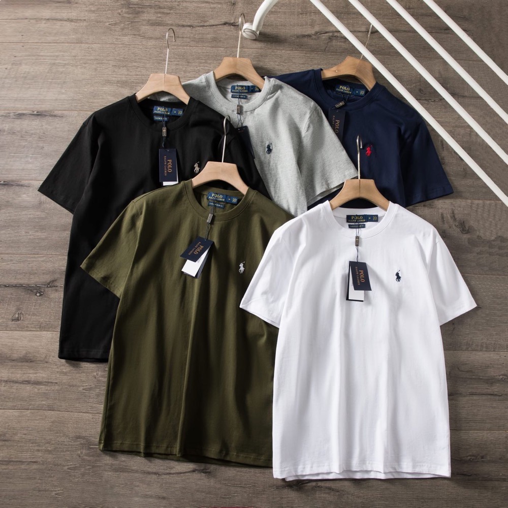 RL Ralph Lauren 經典T恤 小馬標短袖T恤 版型很正！立體剪裁！簡單幹練簡約，時尚百搭！230克全棉水洗品-細節圖6