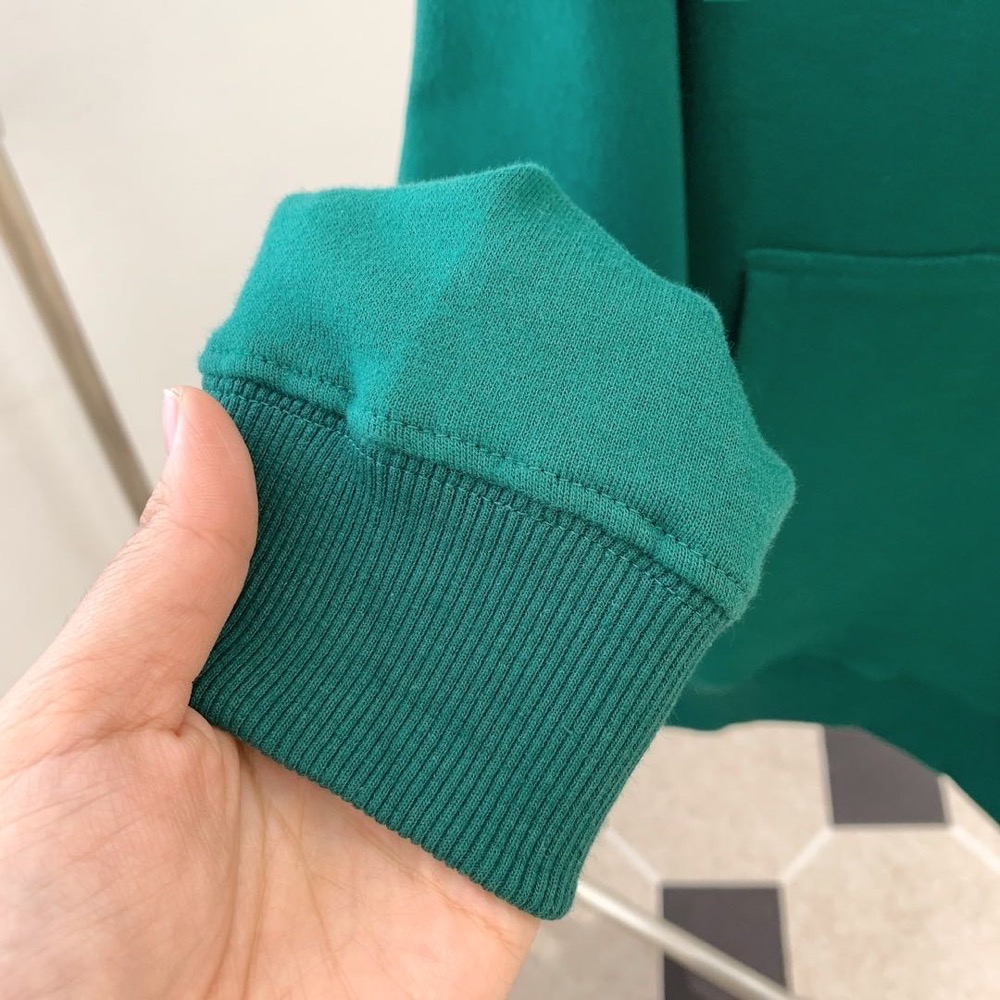 coach蔻馳字母圖案3D立體刺繡連帽長袖T恤 衛衣 上衣 大學T，高克重純棉加絨，男女同款！  加厚加絨純棉，重度水洗-細節圖5