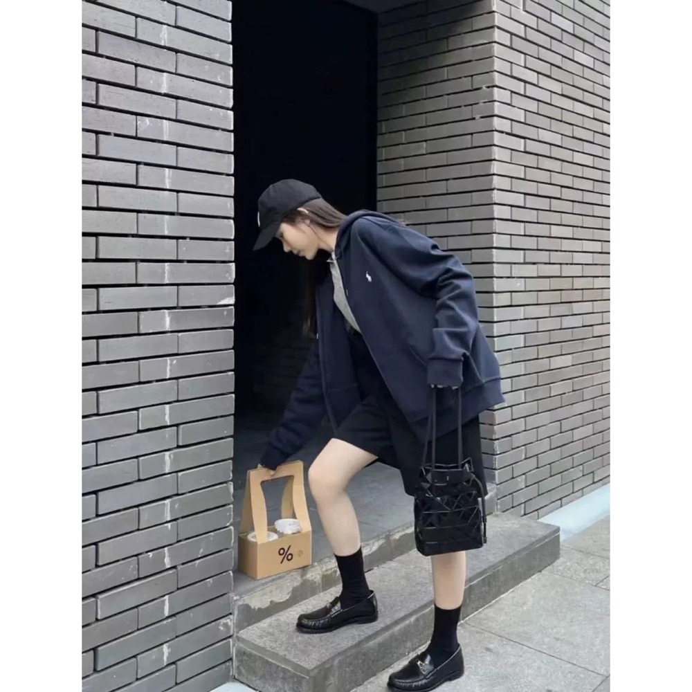 RL polo 經典款連帽外套 Vintage美式復古刺繡上衣 連帽 男女同款 一件你一定會常常穿到的衣服  S胸围10-細節圖6