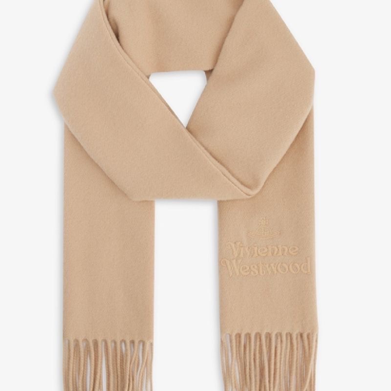 Vivienne Westwood 小土星圍巾 加厚高顏值 情侶款 羊毛圍脖 慵懶風 冬季百塔保暖經典圍巾 永恆經典 百-細節圖6