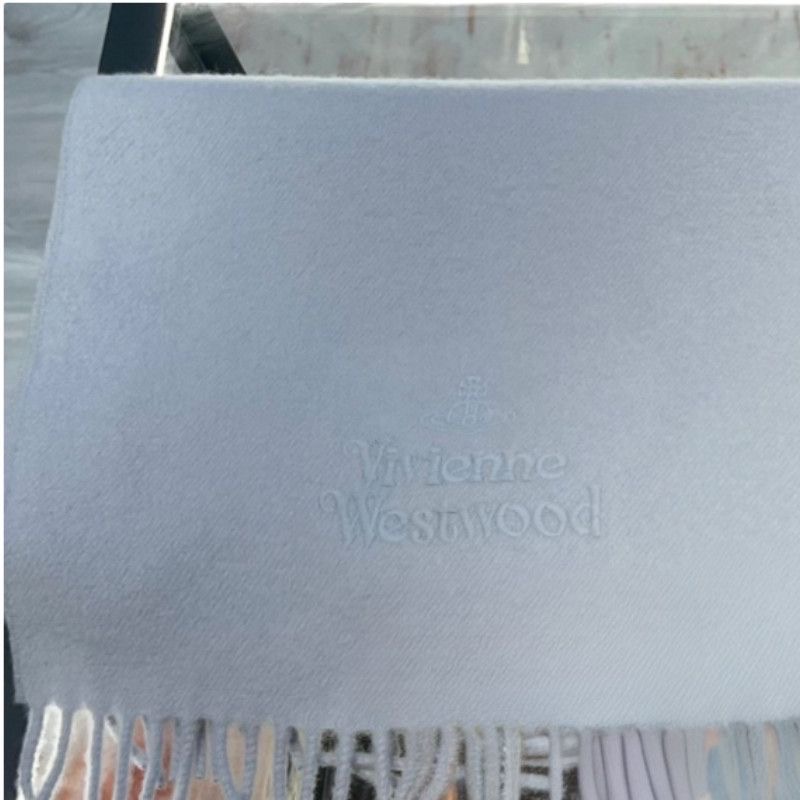 Vivienne Westwood 小土星圍巾 加厚高顏值 情侶款 羊毛圍脖 慵懶風 冬季百塔保暖經典圍巾 永恆經典 百-細節圖10