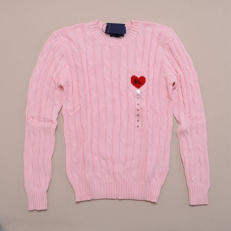 RL polo 經典小馬標 ❤️心超Q 美式復古毛衣 針織衫 鄭秀晶同款 好氣質毛衣 寬鬆舒服❤️-細節圖2