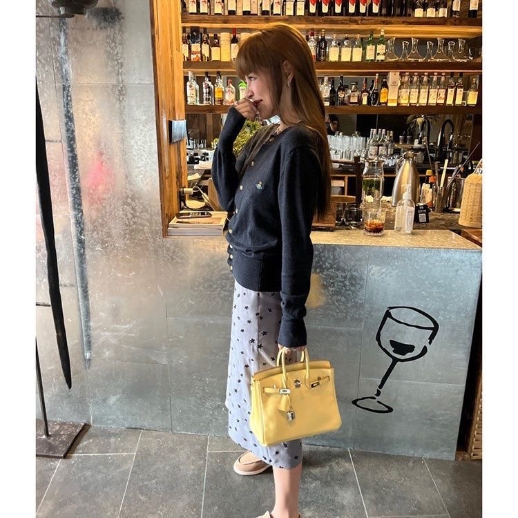 Vivienne Westwood 針織外套 小外套 Li復古暖心法式美拉德針織衫 顯瘦收腰！非常好看好氣質-細節圖2