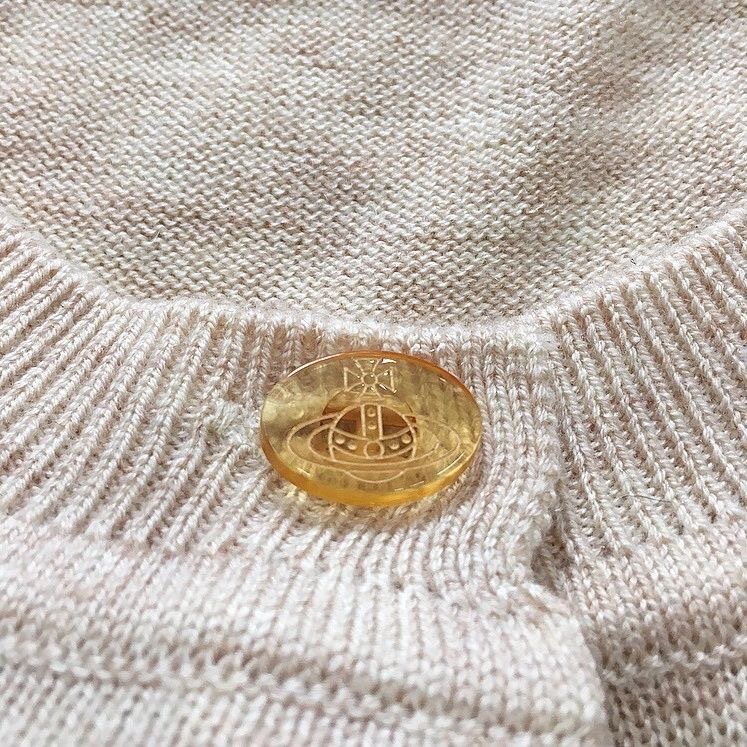 Vivienne Westwood 針織外套 小外套 Li復古暖心法式美拉德針織衫 顯瘦收腰！非常好看好氣質-細節圖5