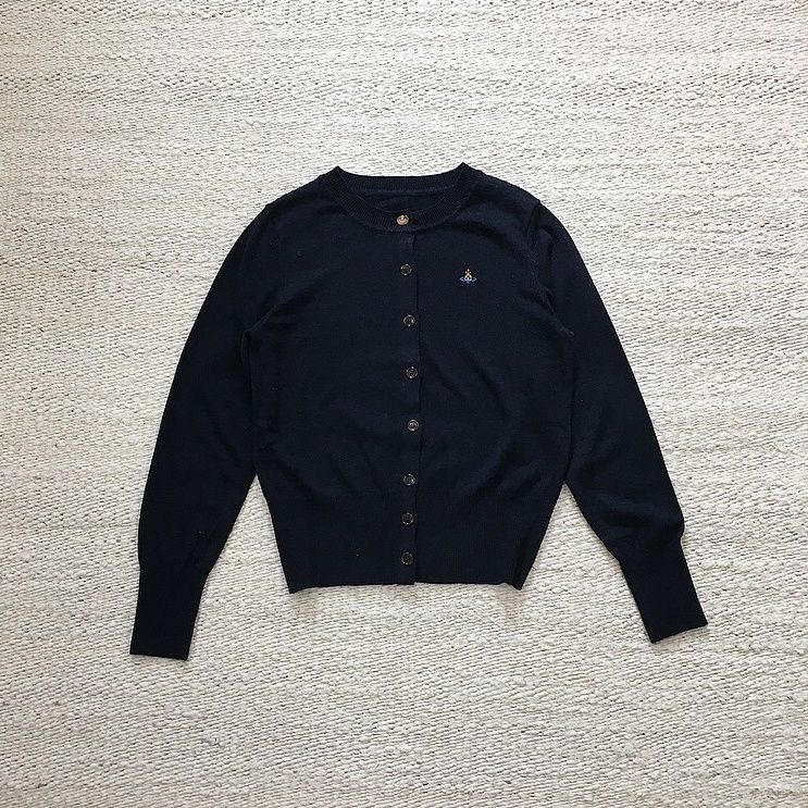 Vivienne Westwood 針織外套 小外套 Li復古暖心法式美拉德針織衫 顯瘦收腰！非常好看好氣質-細節圖6