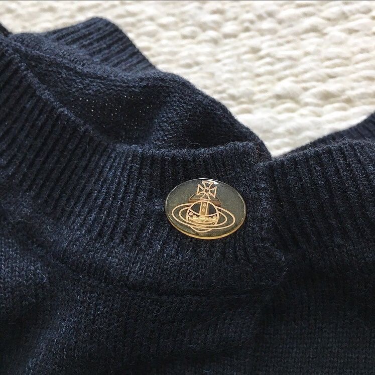 Vivienne Westwood 針織外套 小外套 Li復古暖心法式美拉德針織衫 顯瘦收腰！非常好看好氣質-細節圖7