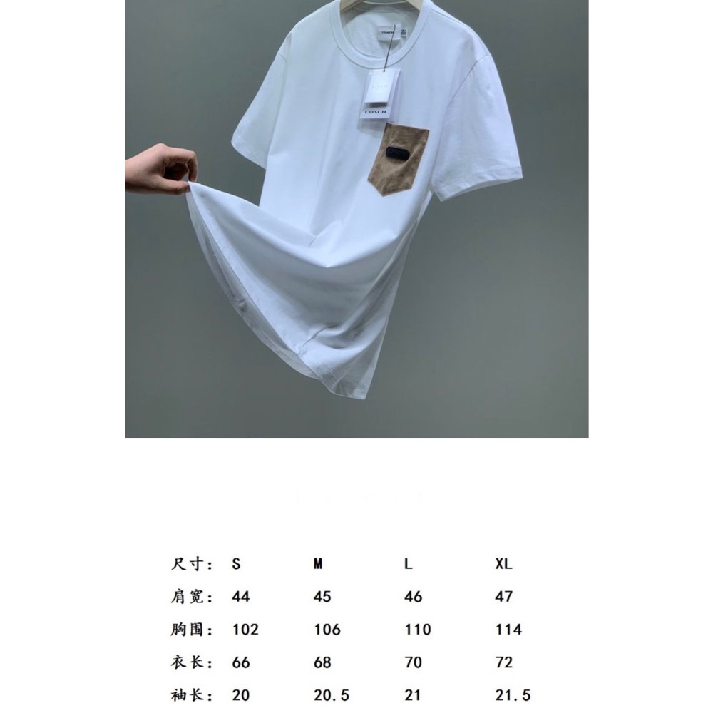 Coach T恤，coach不用再做多餘的修飾了，作為他家的老鐵們相信比我懂得太多，很符合C家氣質，整體看起來很立體，修-細節圖6