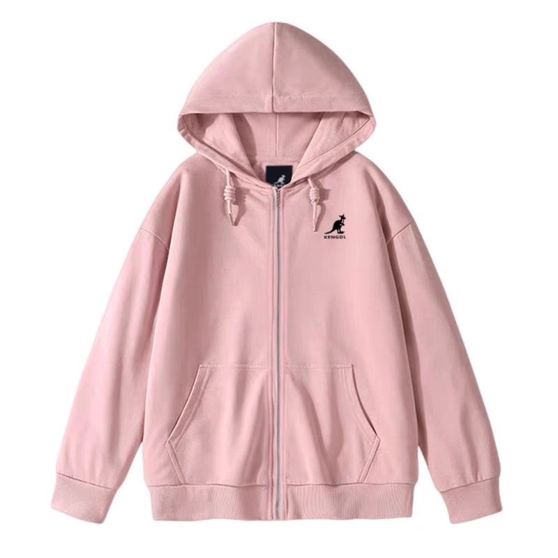 KANGOL慵懶清新 袋鼠連帽外套 大學T 衛衣 舒服寬鬆時尚休閒 超級實穿！顯瘦百搭！私留 必入♥️-細節圖7