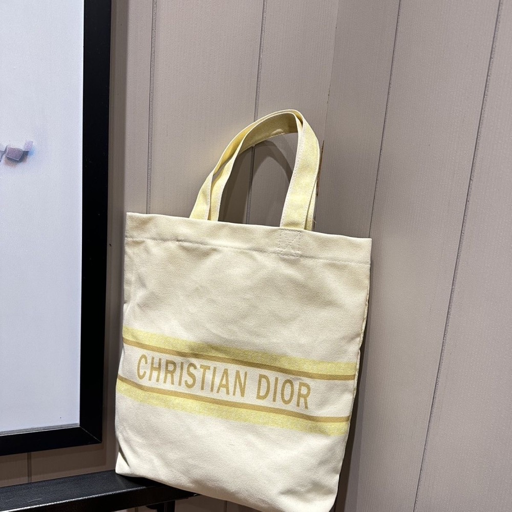 CD Dior VIP限量積分贈品禮 帆布包 托特包 肩背包 手提包 環保購物袋 方便實用 好氣質 帆布環保袋 購物袋-細節圖6
