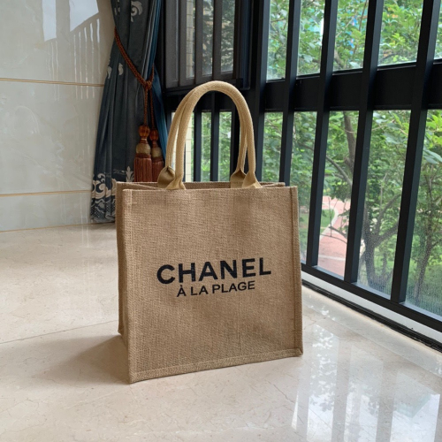 VIP展覽會贈品禮 Chanel 香奈兒 帆布包 托特包 肩背包 手提包 環保購物袋 方便實用 好氣質 環保袋 購物袋