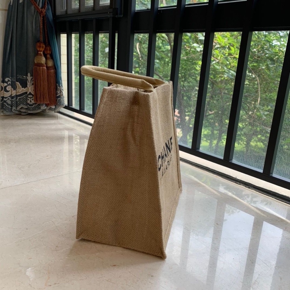 VIP展覽會贈品禮 Chanel 香奈兒 帆布包 托特包 肩背包 手提包 環保購物袋 方便實用 好氣質 環保袋 購物袋-細節圖7