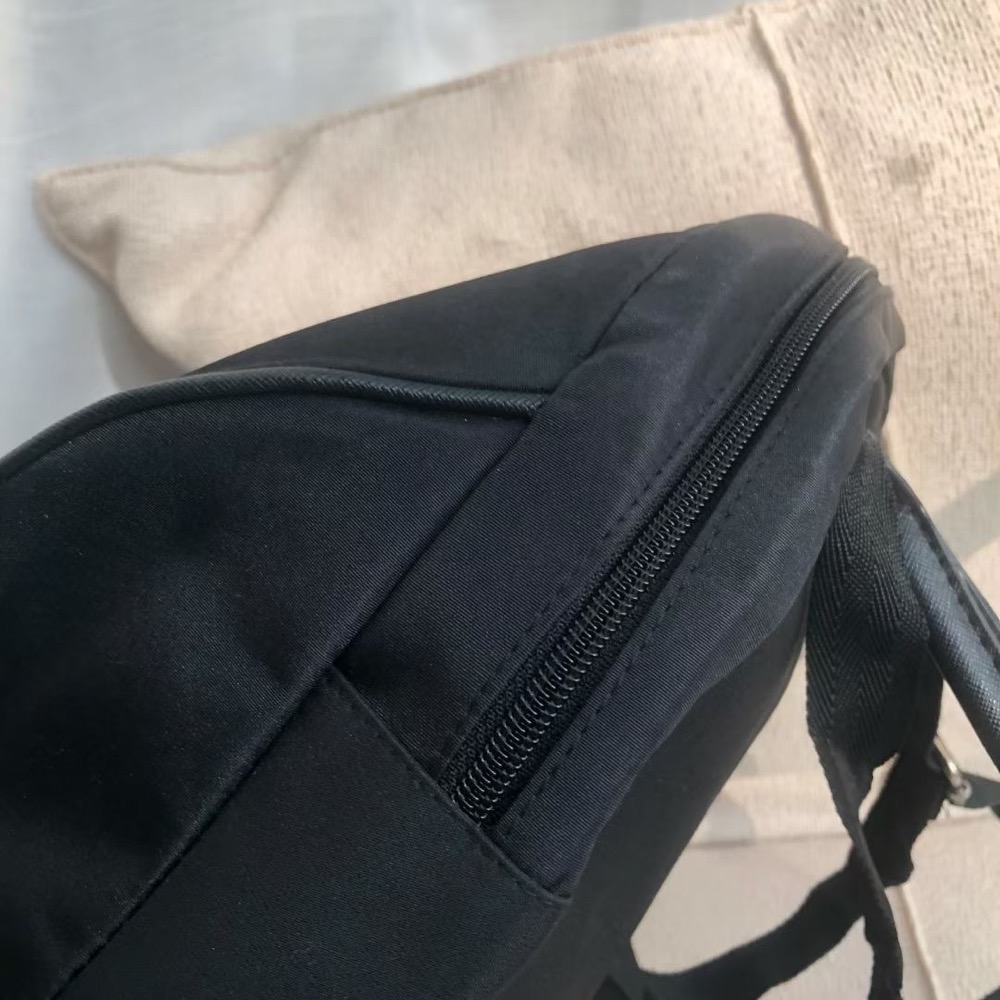 VIP積分贈禮 Chanel 香奈兒 後背包 雙肩背包 實用尼龍 秀場禮品現貨雙肩包黑色肩背包手提包 方便實用 好氣質-細節圖4