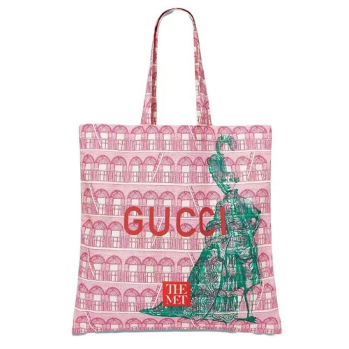 VIP限量贈品禮 Gucci 書店限定款購物袋博物館聯名款帆布袋環保包單肩 帆布包 托特包 肩背包 手提包 環保購物袋