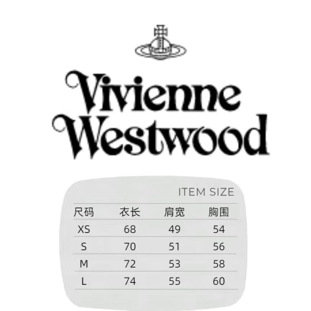 Vivienne Westwood  T恤 噴墨大土星 Q 百搭T恤 可甜可鹽 純棉圓領短袖 私留推❤️  男女同款-細節圖5