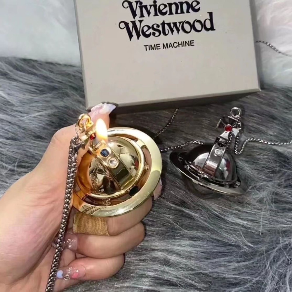 vivienne westwood 打火機 土星專NANA岡崎真一同款 土星項鍊打火機可充氣調節-細節圖9