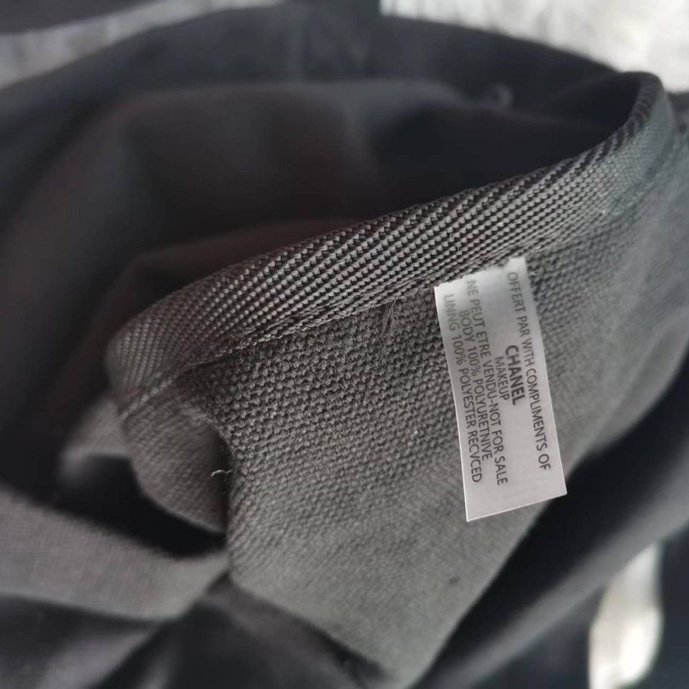 VIP積分贈品禮 Chanel 香奈兒兩件套帆布單肩包 可拆卸 子母包 大容量購物袋 帆布包 托特包 肩背包 手提包 環-細節圖4