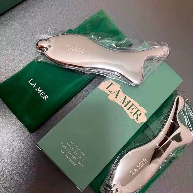 海洋拉娜 La Mer刮痧板便攜改善臉部肌肉 按摩臉全身都棒 眼部按摩棒 送禮自用兩相宜-細節圖4