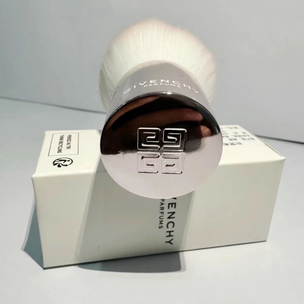 紀梵希 粉刷蜜粉刷高光蘑菇頭便攜式腮紅刷蜜粉刷散粉刷 軟毛點彩化妝刷 蓬松 刷具 好用且顏值高❤️-細節圖3