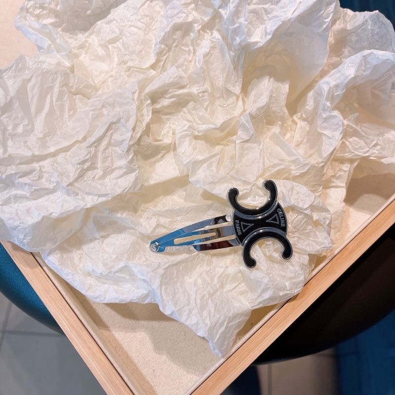 Celine VIP漂亮禮 髮夾 髮飾 金屬多巴胺鴨嘴夾碎髮劉海 💕母親節 情人節 送禮自用兩相宜❤️-細節圖5