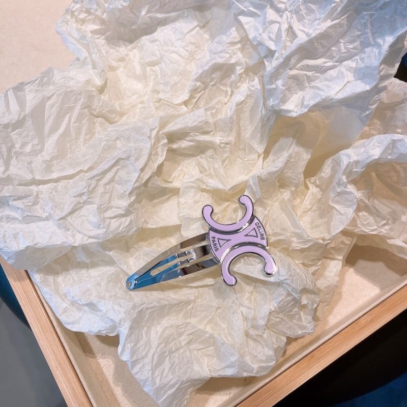 Celine VIP漂亮禮 髮夾 髮飾 金屬多巴胺鴨嘴夾碎髮劉海 💕母親節 情人節 送禮自用兩相宜❤️-細節圖8