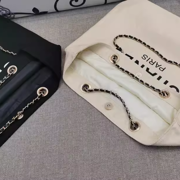 Chanel 香奈兒 帆布包 托特包 肩背包 手提包 環保購物袋 VIP限量贈品禮 方便實用 好氣質 購物袋 手提袋 方-細節圖3