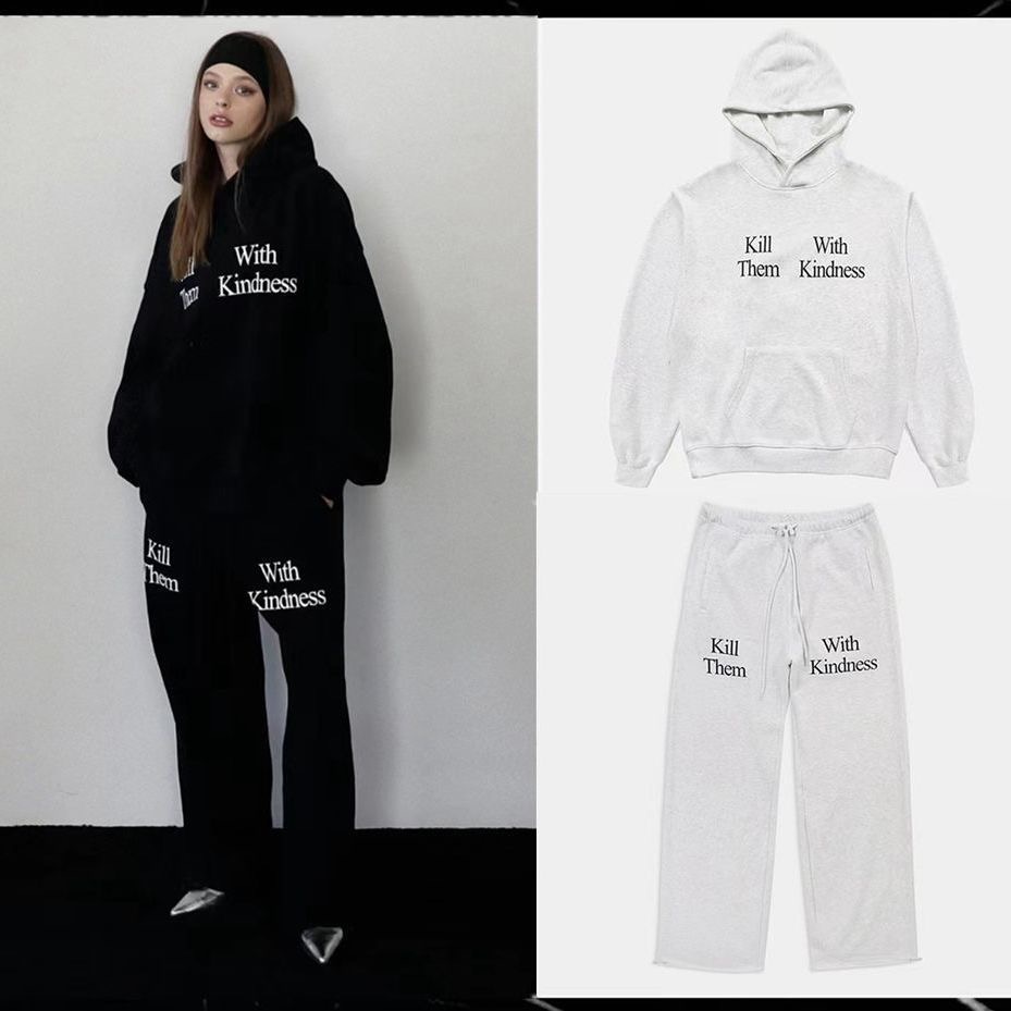 Badblood 休閒褲 長褲 dancer慵懶風 衛褲休閒褲 寬松字母直筒褲 男女同款-細節圖3