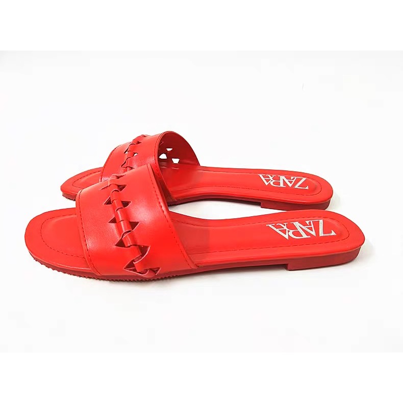 特價 ！ZARA涼鞋 拖鞋 牛皮革平跟拖鞋外穿凉鞋凉拖 萬年百搭 好搭實穿！  ✔️國際運送約十幾天，可以等待再下單，謝謝-細節圖7