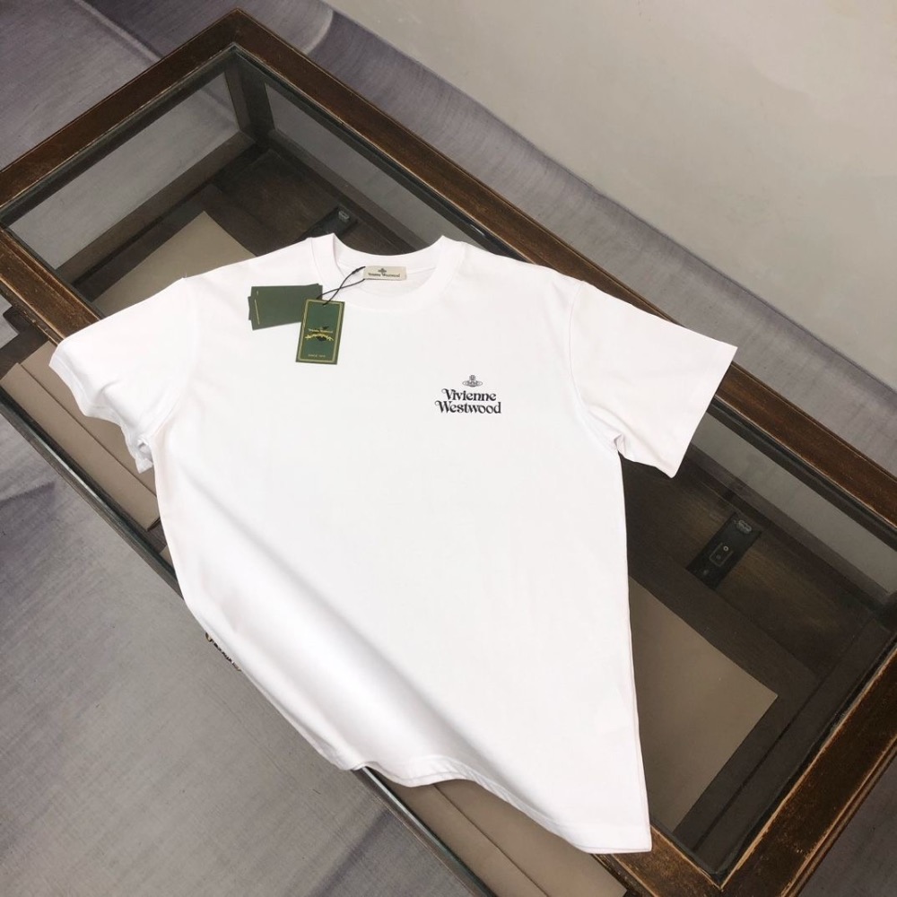 Vivienne Westwood 上衣 T恤 彩繪colorful 一塌糊涂有型彩繪 男女同款！ 280g纯棉舒适柔软-細節圖5