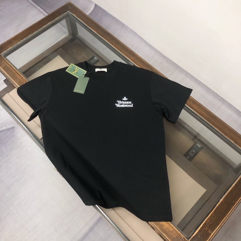 Vivienne Westwood 上衣 T恤 彩繪colorful 一塌糊涂有型彩繪 男女同款！ 280g纯棉舒适柔软-細節圖6