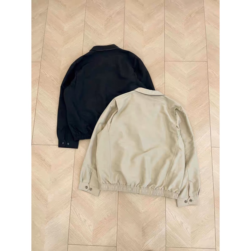 RL polo  夾克 老外套 戰馬刺繡拉鍊棒球外套 老幹部外套 美式復古簡約超級百搭有氣質 基本單品必入手-細節圖6