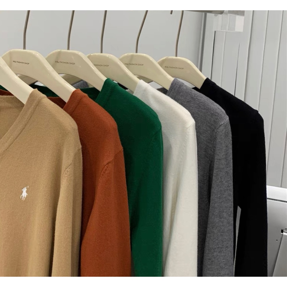 RL polo 針織外套 好氣質溫柔小外套，經典小馬刺繡，薄款修身V领上衣，百搭很推👍  ✔國際運送約十幾天，可以等待再-細節圖9