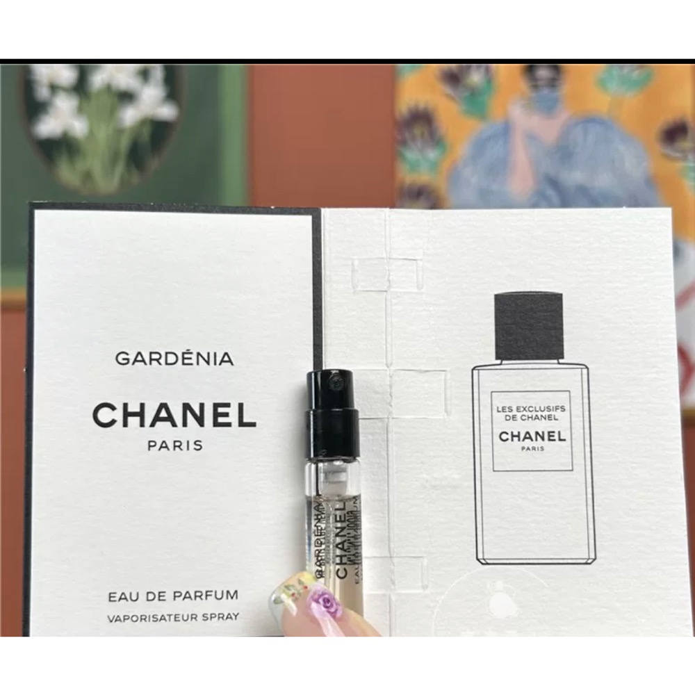 chanel香奈兒 香水 1957系列 稀有珍藏版巴黎比亞麗茲威尼斯珍藏梔子花1957愛丁堡 香水小樣 原廠針管 針管香-細節圖3