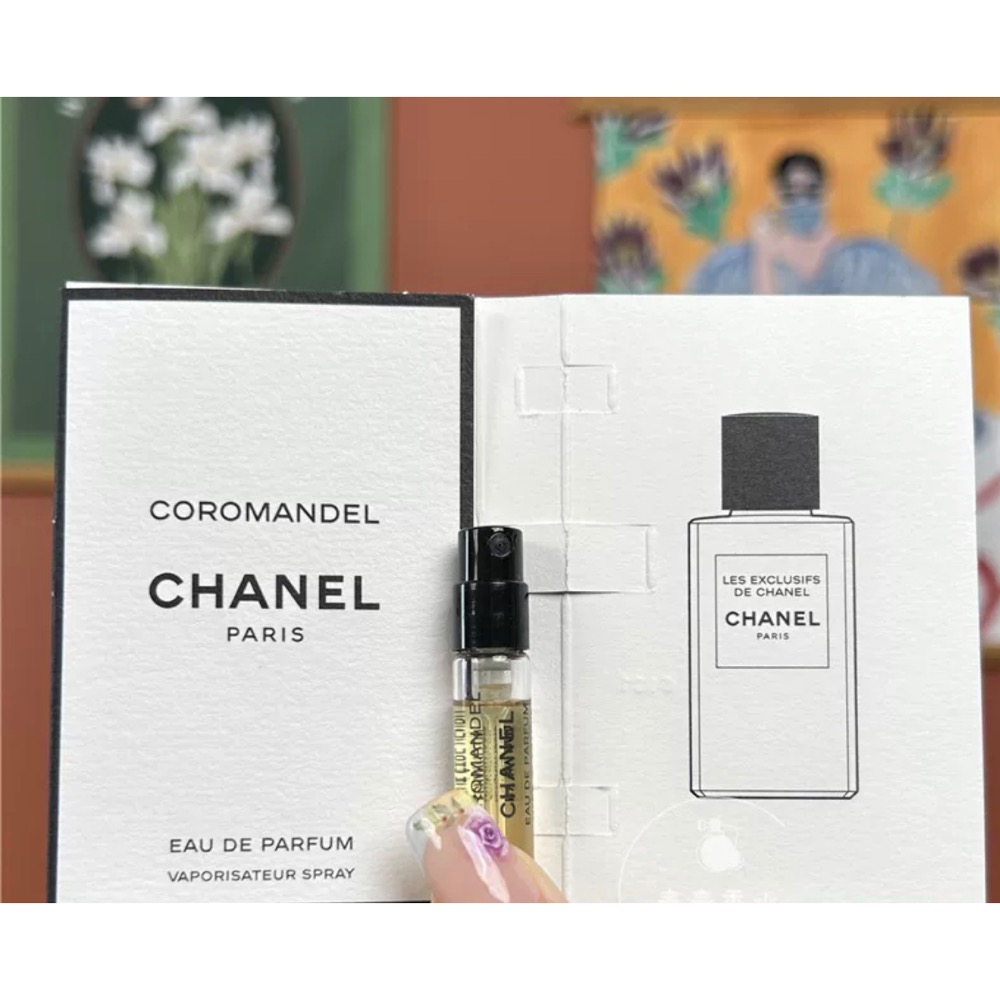 chanel香奈兒 香水 1957系列 稀有珍藏版巴黎比亞麗茲威尼斯珍藏梔子花1957愛丁堡 香水小樣 原廠針管 針管香-細節圖8