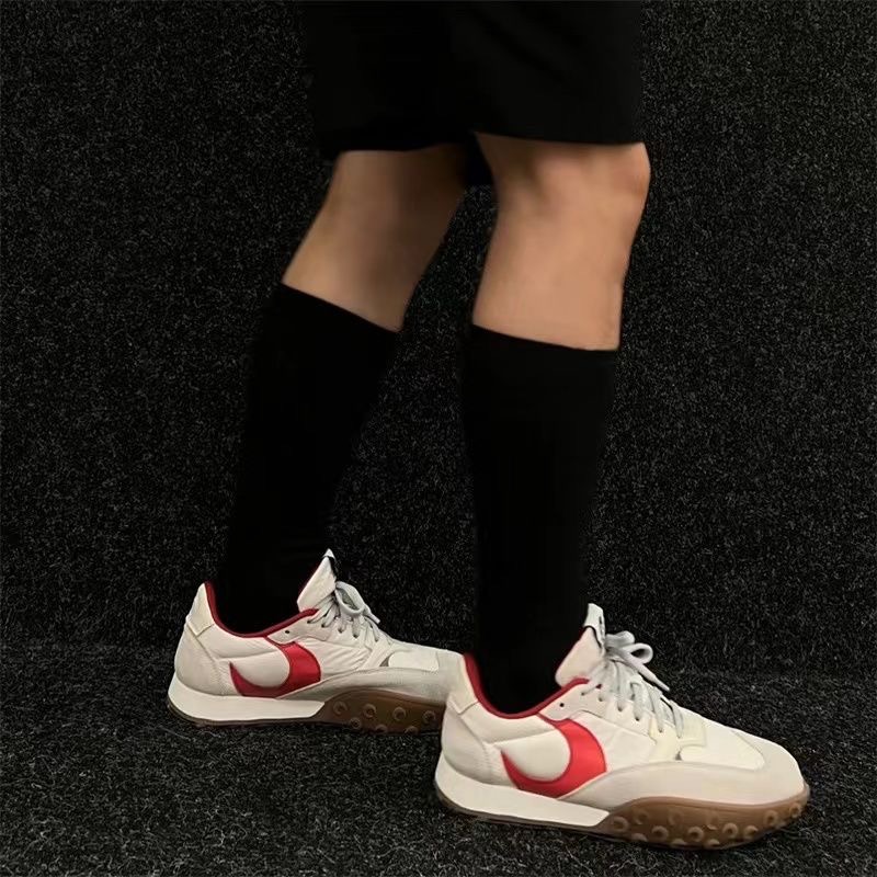 Marine Serre月亮鞋德訓鞋阿甘鞋平底休閒鞋jennie同款 方頭拼色運動鞋 情侶男女同款 私留大推！  尺寸3-細節圖6