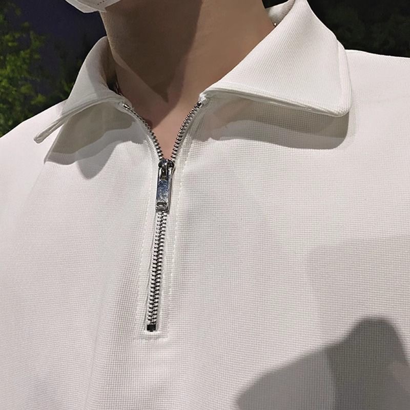 韓國精緻套裝 T恤 短褲 五分褲 男休閒套裝 短袖帥氣POLO衫 運動短褲 雅痞帥 正韓國製   ✔️️國際運送約十幾天，可-細節圖4